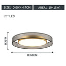 Axyaa LED Copper Ceiling Lamp | New Nordic Minimalist Design for Home Decoration
