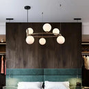 Axyaa Modern Glass Pendant Light for Living Room and Restaurant Chandelier