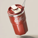 Axyaa Double-Walled Stainless Steel Coffee Cup - Insulated Leak-proof Tumbler