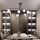 Axyaa Nordic Light Luxury Copper Chandelier for Home Lighting
