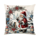 Axyaa Christmas Pillow Cover Set - Festive Home Decor & Gift