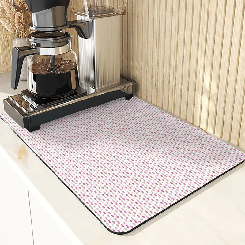 Axyaa Striped Style Coasters for Home Kitchen Table Ornaments