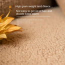 Axyaa Winter Short Plush Sofa Cushion: Non-slip Nordic Style Sitting Cushion