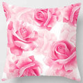 Axyaa Rose Series Yellow Pink Flowers Pillowcase Home Decor
