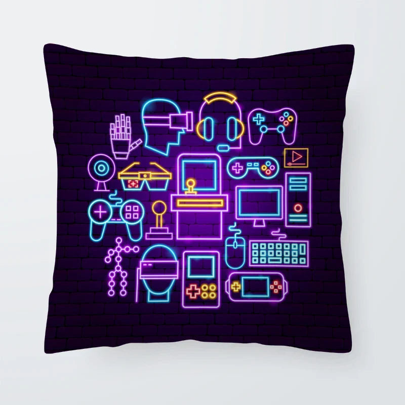Axyaa Super Hot Gaming Fan Pad Cushion Cover for Living Room Sofa Bed Decor