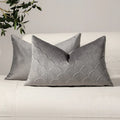 Axyaa Velvet Shell Pattern Throw Pillowcase for Home Decor