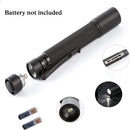 Axya Portable Mini Pen Light Torch 3 Modes Clip Emergency Flashlight