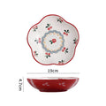 Axyaa Retro Ceramic Fruit Bowl Set for Stylish Table Presentation