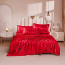 Axyaa Silky Jacquard Summer Quilt Set - Smooth & Machine Washable