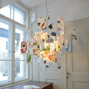 Axyaa Paper Chandelier: Designer DIY Pendant Light for Living Room