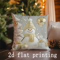 Axyaa Christmas Decorative Pillow Covers for Sofa, Bedroom, Car - Cushion Covers