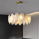 Axyaa Modern Ceiling Chandelier: Elegant Dining Room & Living Room Pendant Light