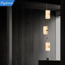 Axyaa LED Marble Pendant Lights for Modern Luxury Interior Decor