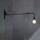 Axyaa Long Arm Wall Lamp LED – Retro Home Decor for Bedroom, Restaurant & Studio
