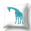Axyaa Geometric Animal Series Pillowcase: Stylish Sofa Chair Seat Cover for Home Decor
