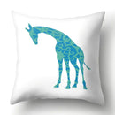 Axyaa Geometric Animal Series Pillowcase: Stylish Sofa Chair Seat Cover for Home Decor