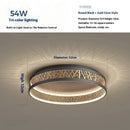 Axyaa Modern Bird's Nest Ceiling Light Warm Lighting for Bedroom Study Room