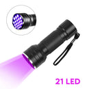 Axya 21 LED UV Flashlight for Pet Urine Scorpion Detection