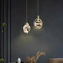 Axyaa Luxury Crystal Chandelier Pendant Light for Home Decor, Bedroom, Restaurant, Bar
