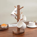 Axyaa Wooden Cup Holder Organizer for Home and Office Organization