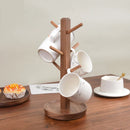 Axyaa Solid Wood Cup Holder & Organizer for Home, Office Desk & Kitchen