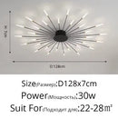 Axyaa Sunflower Chandelier LED Ceiling Light for Home Illumination