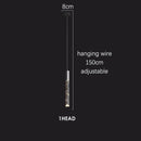 Axyaa Luxury K9 Crystal Chrome LED Chandelier for Living Room Stair Loft Kitchen Hotel