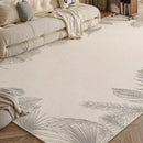 Axyaa Plush Cream Style Bedroom Rug for Cozy Living Room Decor & Soft Bedside Touch