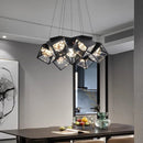 Axyaa Modern Chandelier Pendant Light for Dining Room Ceiling - Indoor Lighting