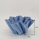Axyaa Floral Arrangement Ceramic Vase Bud Shape Desk Decoration Artificial Flowers