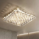 Axyaa Nordic Crystal LED Ceiling Chandelier - Luxury Gold Chrome Lighting for Home Décor
