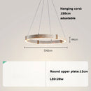 Axyaa Travertine Pendant Chandelier Light for Dinning Room