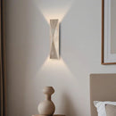 Axyaa Natural Yellow Cave Stone Staircase Sconce Light