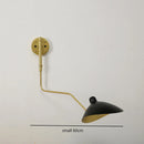 Axyaa Nordic Long Pole Wall Lamp Rotatable Warm Light for Bedroom Creative Home Decor