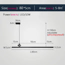 Axyaa Nordic LED Dining Chandelier Dimmable Pendant Lights for Living Room & Kitchen