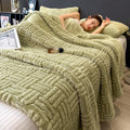 Axyaa Super Soft Velvet Queen Size Blanket - Ultra Cozy and Warm