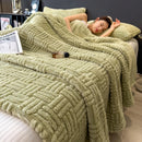 Axyaa Super Soft Velvet Queen Size Blanket - Ultra Cozy and Warm