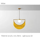 Axyaa Nordic Ins Style Pink Tassel Chandelier