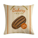 Axyaa Delicious Donuts Printed Cushion Cover Home Decor 45X45CM