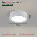 Axyaa LED Downlight Ceiling Lamp 5W-18W Modern Surface Mounted Spotlight for Bedroom Living Room