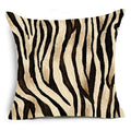 Axyaa Animal Print Throw Pillow Case Collection for Home Sofa Chair Decor