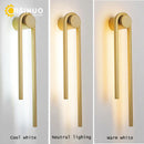 Axyaa Industrial Black Gold Wall Light for Home Decor & Lighting