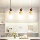 Axyaa Cream Style LED Pendant Lamp for Bedroom, Bedside, and More