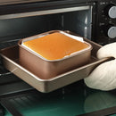 Axyaa Non-Stick Golden Baking Tray for Bread Loaf Pan & Cake Mould