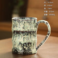 Axyaa Bamboo Ceramic Coffee Cup Large Capacity Drinking Mug