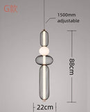 Modern Nordic Style LED Chandelier by Axyaa for Restaurant, Bedroom, and Bar Lighting