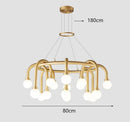 Axyaa Dining Room Chandelier | Indoor Ceiling Pendant Light Fixture | Salon Decor Lighting