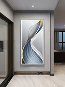 Axyaa Minimalist Lines LED Wall Decoration for Living Room and Dining Room