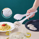 Axyaa 3-in-1 Kitchen Utensil Set: Pasta Clips, Food Tongs, Mixer