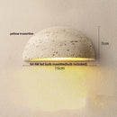 Axyaa Ancient Chinese Travertine LED Wall Light for Ambiant Lighting